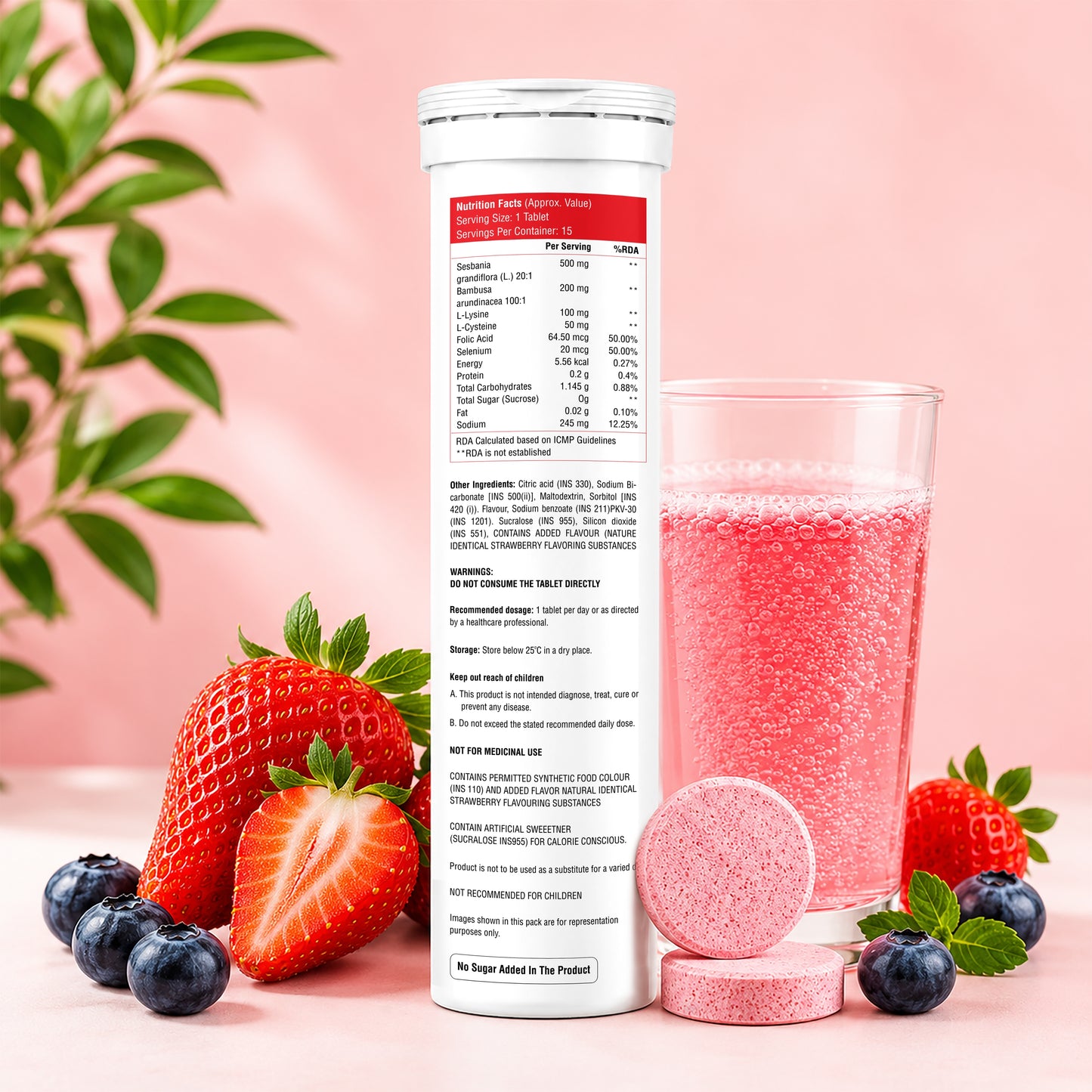 FresQ Biotin Effervescent Tablets