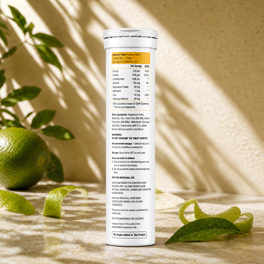 FresQ Melatonin Effervescent Tablets