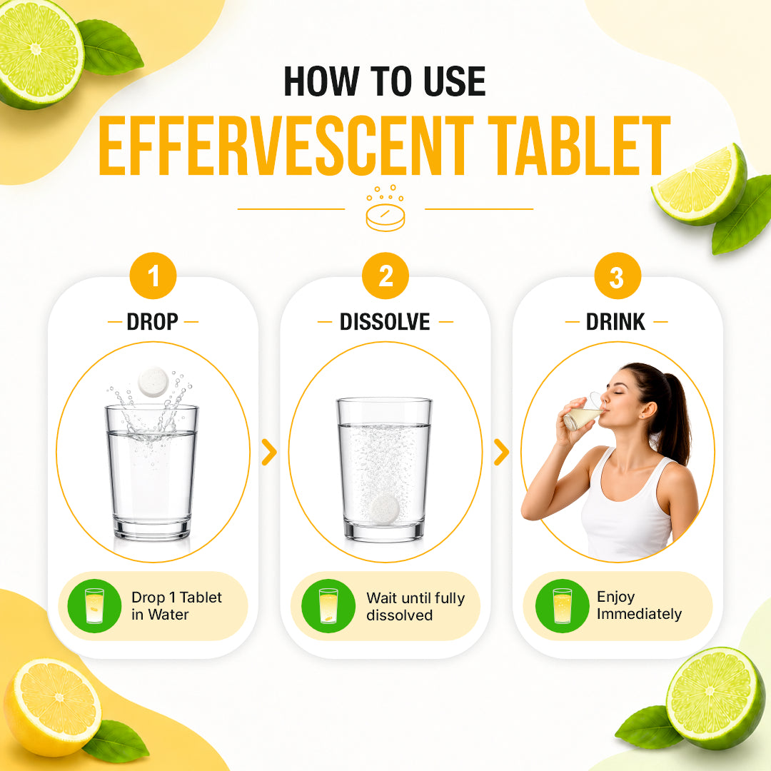 FresQ Melatonin Effervescent Tablets