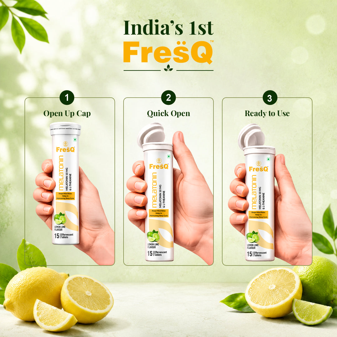 FresQ Melatonin Effervescent Tablets